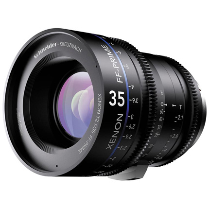 Schneider Xenon FF 35mm T2.1 Lens with Nikon F Mount (Feet)