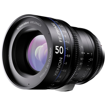 Schneider Xenon FF 50mm T2.1 Lens with Nikon F Mount (Feet)