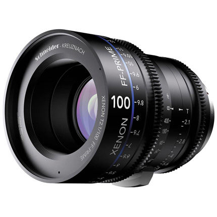 Schneider Xenon FF 100mm T2.1 Lens with Nikon F Mount (Feet)