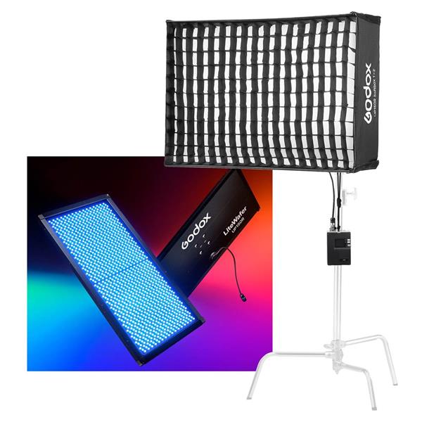 Godox LiteWafer UP150R Slim Full-Colour RGB LED Light Panel K1 Kit