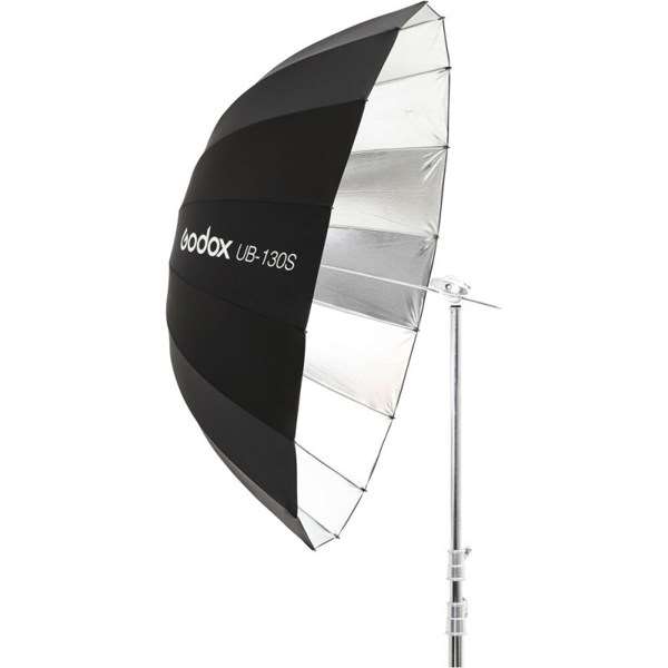 Godox UB-130S Silver Parabolic Umbrella 130cm