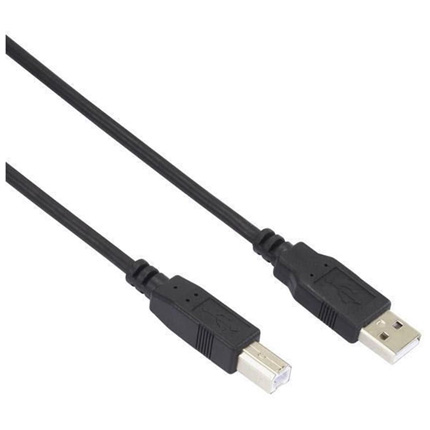 Hama USB 2.0 Cable B 1.8m Grey Shielded