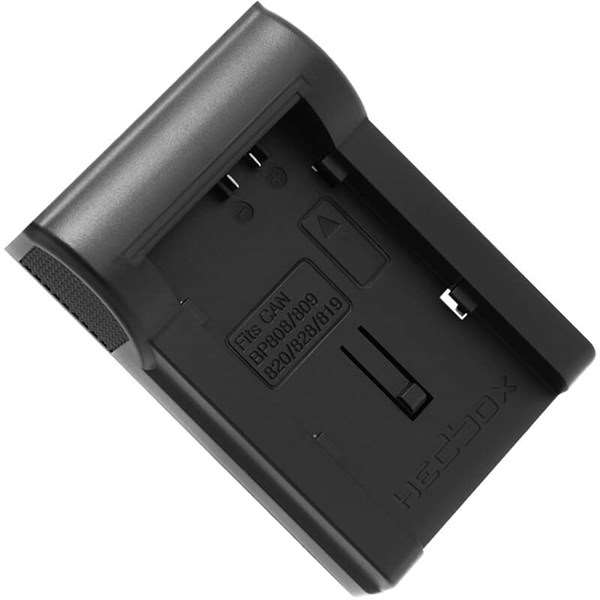Hedbox DV Battery Charger Plate Canon BP-808/BP-819/BP-827