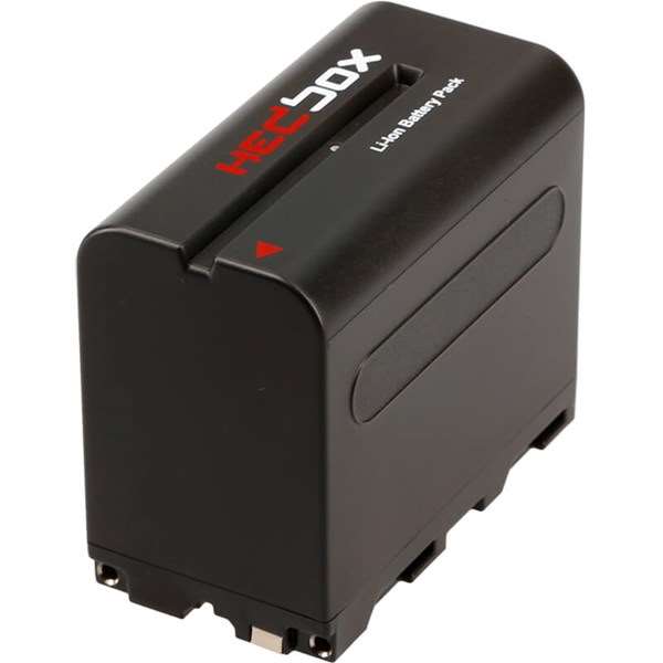Hedbox High Capacity 48.8Wh 6600mAh DV Battery Pack for Sony NPF