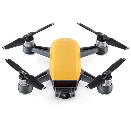 DJI Spark Sunrise Yellow - Fly More Combo