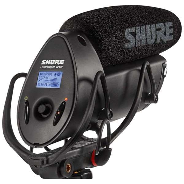 Shure VP83F LensHopper Camera-Mount Microphone with Flash Recording