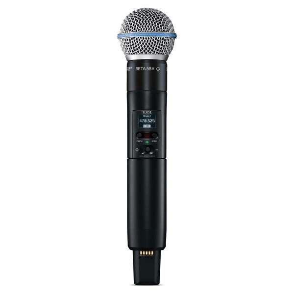 Shure SLXD2/B58 Handheld Microphone with B58 Capsule