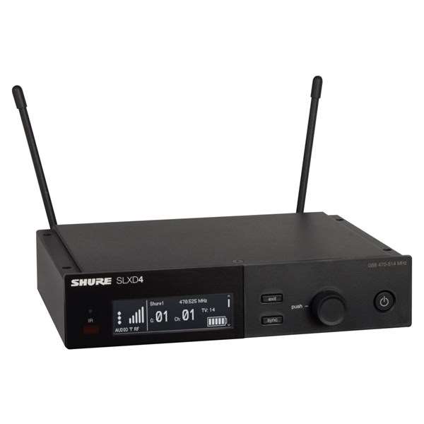 Shure SLXD4 Digital Wireless Receiver