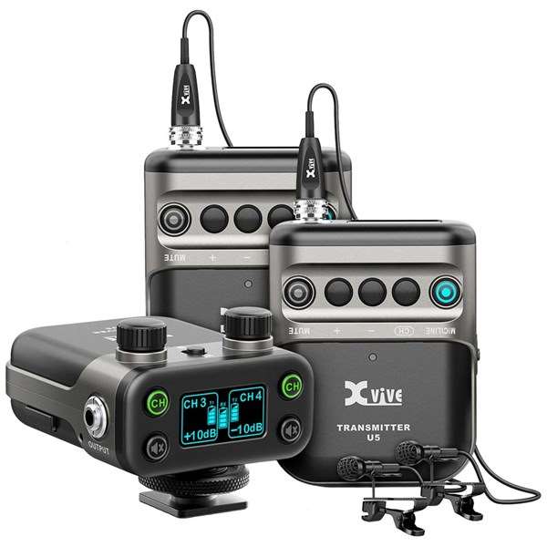 Xvive U5T2 Wireless Audio Two-pack System