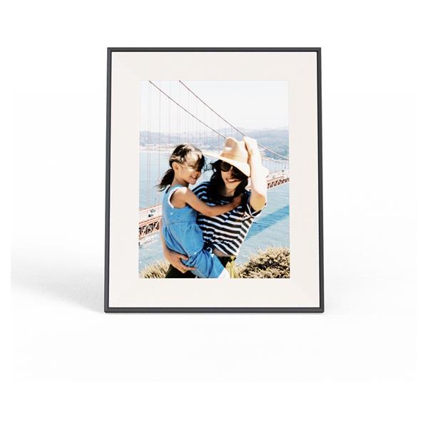 Aspen Digital Picture Frame by Aura Ink with Paper Mat
