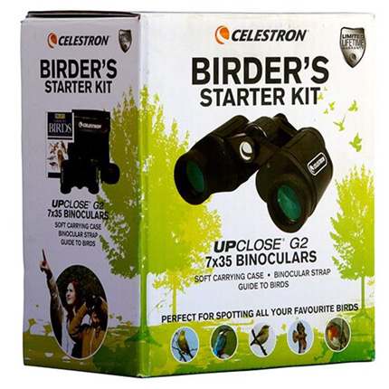 Celestron UpClose G2 7x35 Porro Prism Birder Kit