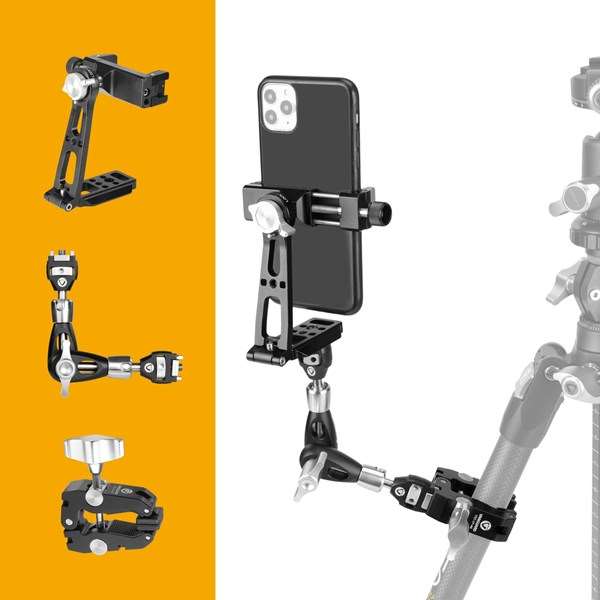 Vanguard VEO CP-46 Accessories Kit Clamp, Tripod Support Arm and Smartphone Holder