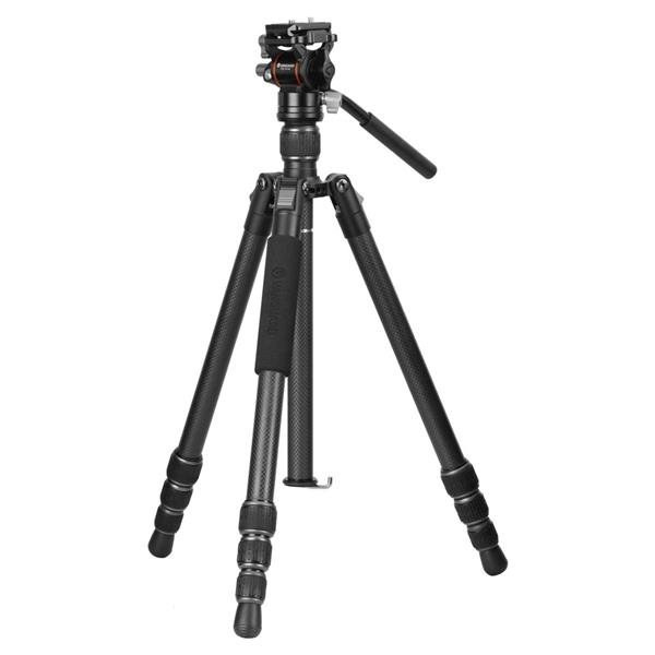 Vanguard Vesta Go 234CV 10 Carbon Travel Tripod with Video Head