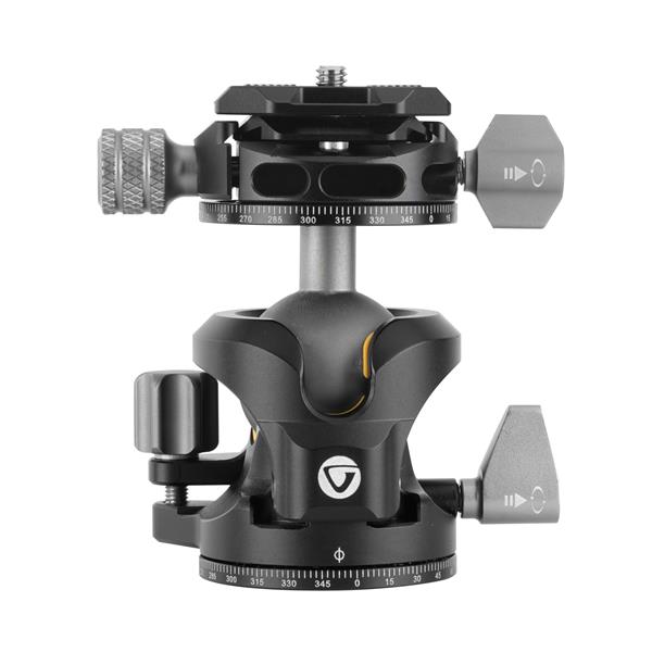 Vanguard LBP-50S Arca Compatible Low Profile Dual Axis Pro Ball Head