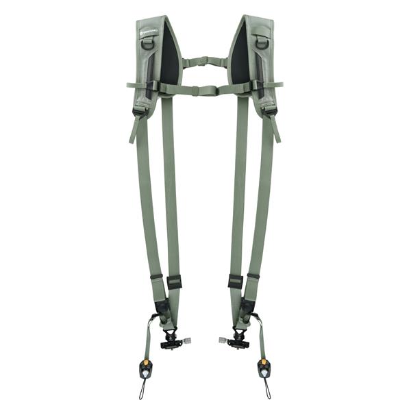 Vanguard PRO 2N1 Arca compatible Dual Camera Harness Green