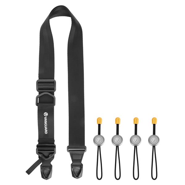 Vanguard Connect Quick Adjust Webbing Neck Strap Black