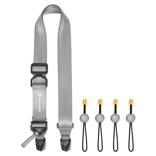 Vanguard Connect Quick Adjust Webbing Neck Strap Grey