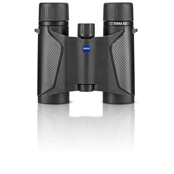 ZEISS Terra ED Pocket 10x25 Black/Black Binoculars Open Box