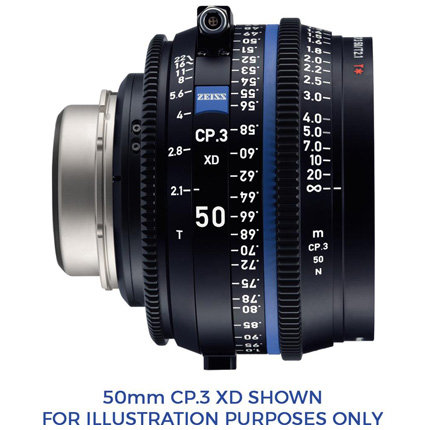 ZEISS CP.3 XD 28mm T2.1 PL Mount Cine Lens - Metric