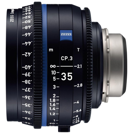 ZEISS CP.3 XD 35mm T2.1 PL Mount Cine Lens - Metric