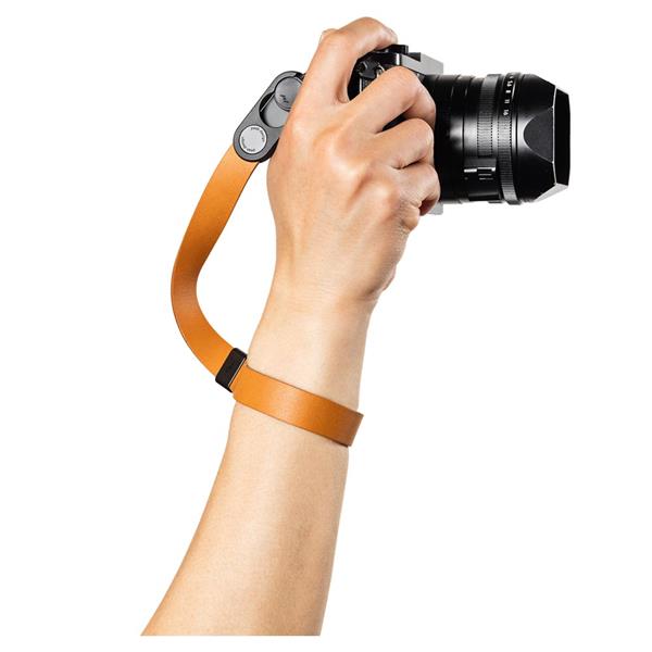 Peak Design Cuff Leather Camera Wrist Strap Amber