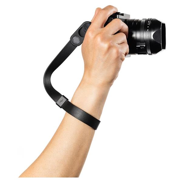 Peak Design Cuff Leather Camera Wrist Strap Black