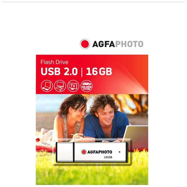 Instore USB Service - AgfaPhoto USB 2.0 16GB Silver