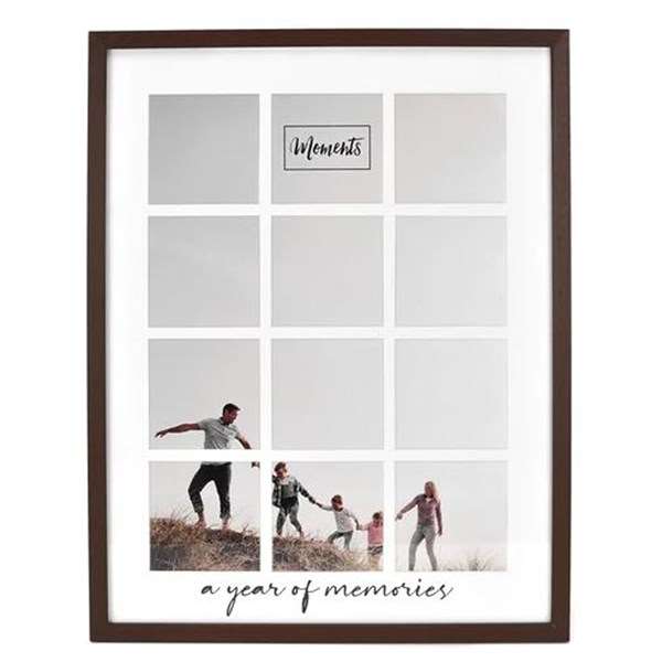 Moments Wooden Collage Frame A Year of Memories
