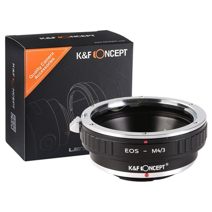 K&F Canon EF Lenses to M43 MFT Mount Camera Adapter