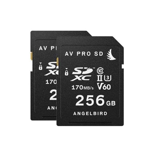 Angelbird AVpro SDXC UHS-II V60 2 x 256GB Card Pack