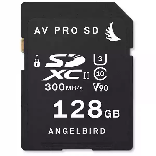 Angelbird 128GB AV Pro UHS-II V90 SDXC Memory Card