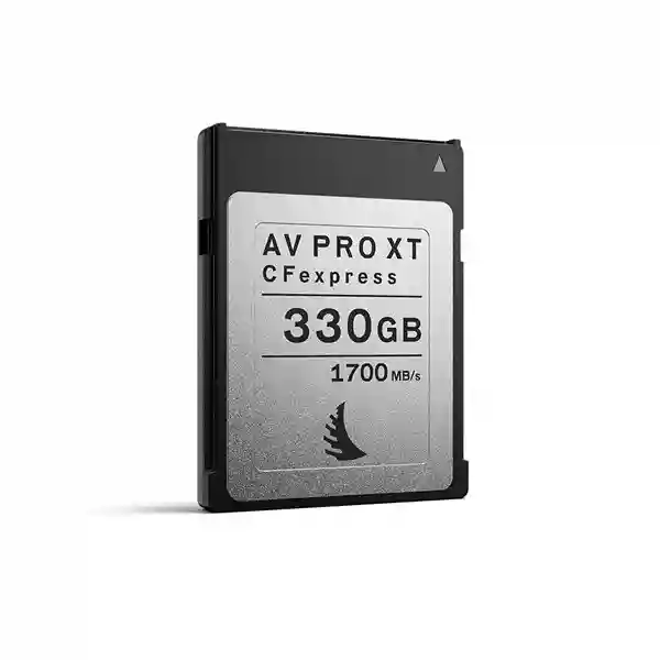 Angelbird AV PRO CFexpress XT 330GB 1700MB/s Read 1500MB/s Write (1480MB/s Sustained)