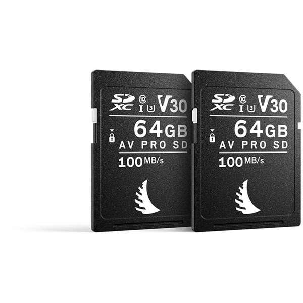Angelbird Match Pack Canon SD V30 64 GB 2PC Memory Cards