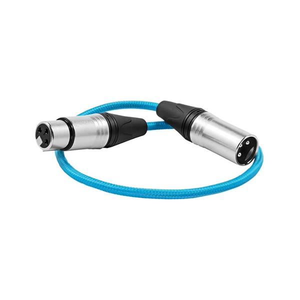 Kondor Blue XLR Male to Female XLR 18-in Blue