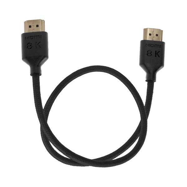 Kondor Blue 8K HDMI 2.1 Cable for On-Camera Monitors 17-in Black