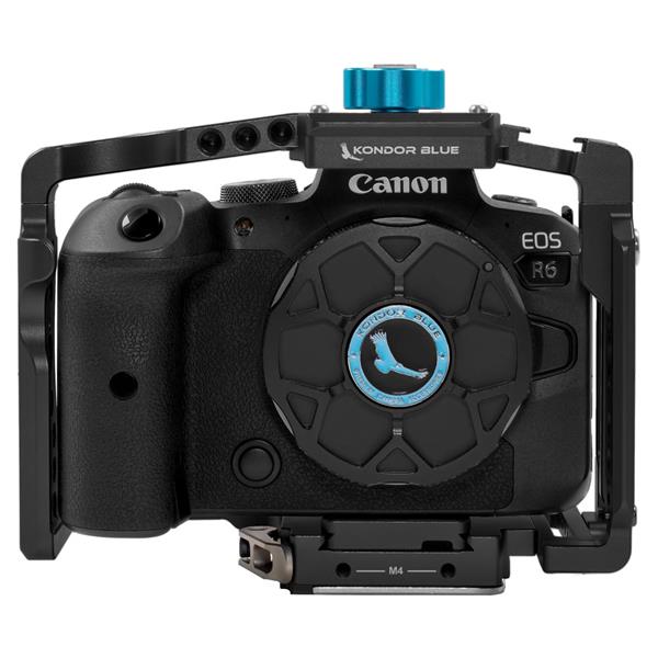 Kondor Blue Canon R5/R6/R Cage Arca Compatible Raven Black