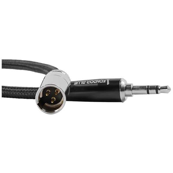 Kondor Blue Mini-XLR Male to 3.5mm Mono Audio Cable for Rode 14-Inch