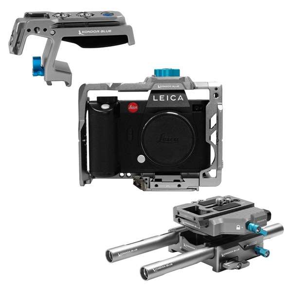 Kondor Blue Leica SL2S/SL2/SL Base Rig MKII Space Grey