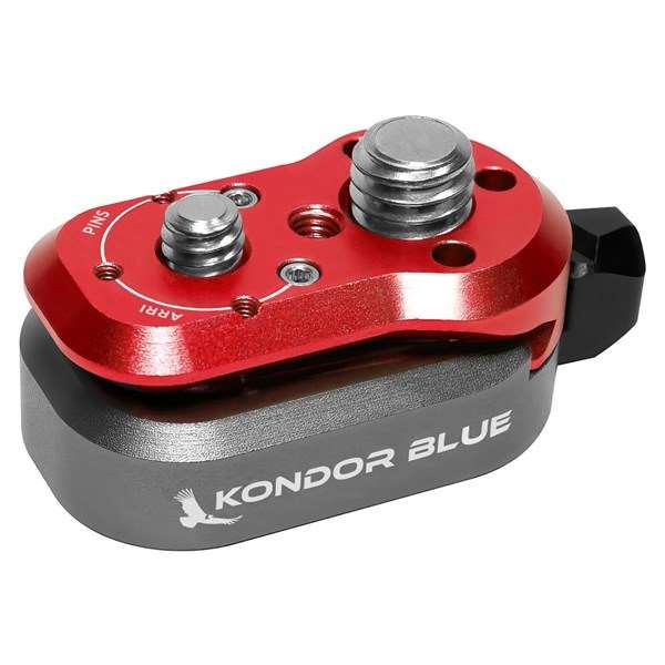 Kondor Blue Mini Quick Release Plate Cardinal Red