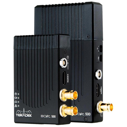 Teradek Bolt Pro 500 Wireless HD-SDI / HDMI Dual format Transmitter / Receiver Set