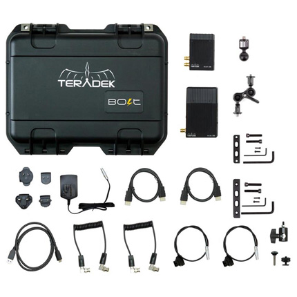 Teradek Bolt Pro 500 HD-SDI / HDMI Wireless Video TX / RX Deluxe Kit