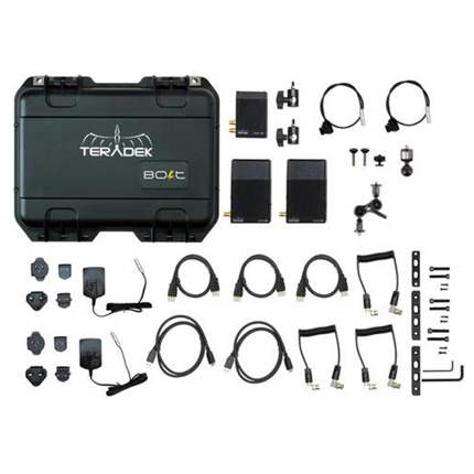 Teradek Bolt Pro 500 HD-SDI / HDMI Wireless Video TX / 2RX Deluxe Kit