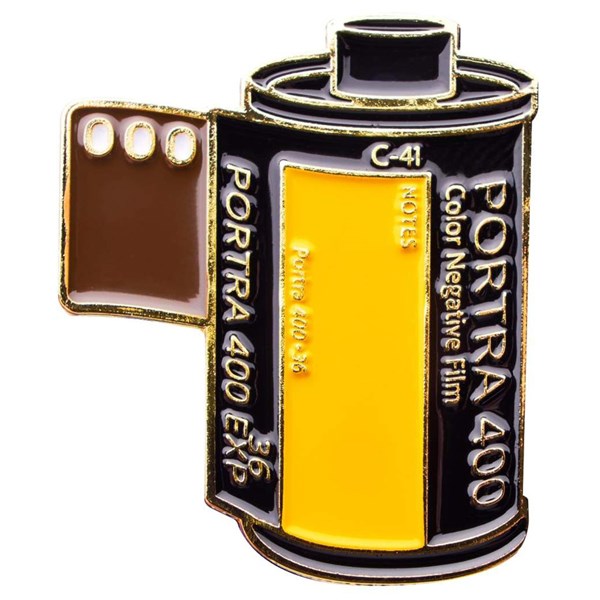 Official Exclusive Kodak Portra 400 35mm Film Cannister Pin Badge
