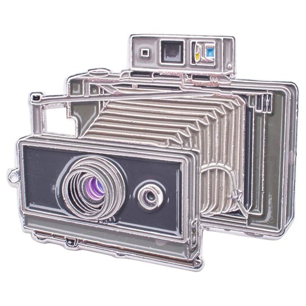 Official Exclusive Polaroid 100 Land Camera Large Format Pin Badge