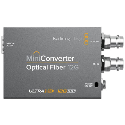 Blackmagic Design BMD Mini Converter Optical Fibre 12G