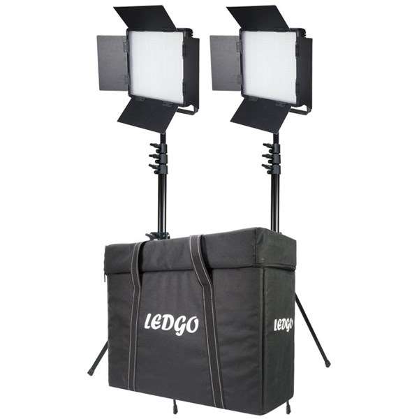 LEDGO Two Light 600 Bi-Colour Location Lighting Kit
