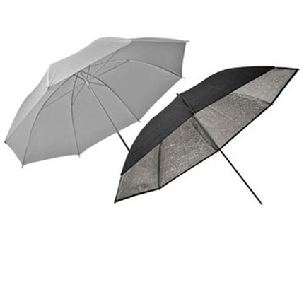 Elinchrom 85cm Silver and Translucent Umbrella Set EL26062