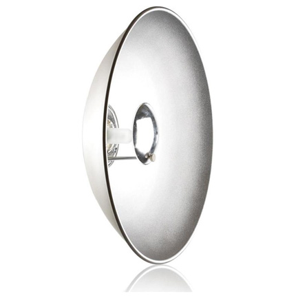 Elinchrom 44cm Minisoft Silver Beauty Dish & Deflectors