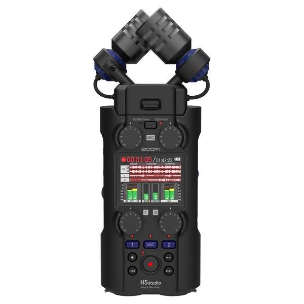Zoom H5 studio 32-Bit Float Handy Recorder