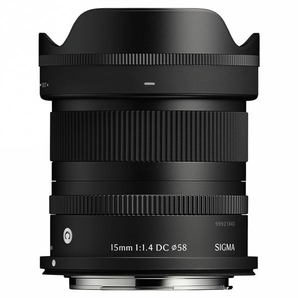 Sigma 15mm F1.4 DC Contemporary Lens for Sony E Mount